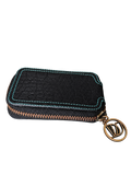 DJ Wallet black blue closed transparent
