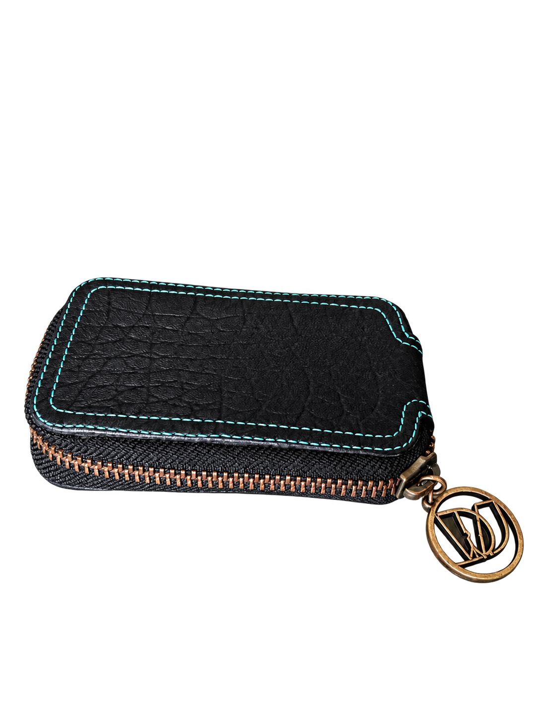 DJ Wallet black blue closed transparent